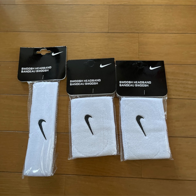 新品 NIKE ナイキ リストバンド 3点セット 12*8cm - アクセサリー