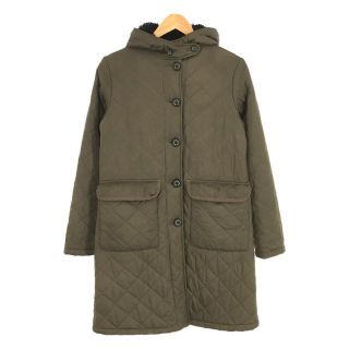 マッキントッシュ(MACKINTOSH)のMACKINTOSH / マッキントッシュ | 英国製 NO.QA キルティング ボア フーデッド コート | S | カーキ | レディース(その他)