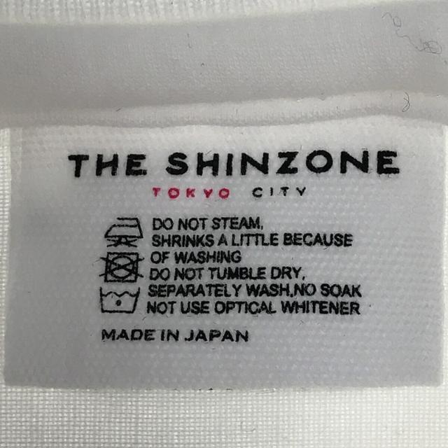 Shinzone(シンゾーン)の【美品】  Shinzone / シンゾーン | SMART LONG TEE コットン スマート ロング Tシャツ | F | ホワイト | レディース レディースのトップス(Tシャツ(長袖/七分))の商品写真