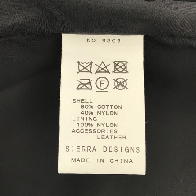 メンズ【美品】  SIERRA DESIGNS / シエラデザイン | 60/40 FISHTAIL PARKA ロクヨンクロス フィッシュテール パーカー フーデッド コート | S | ブラック | メンズ