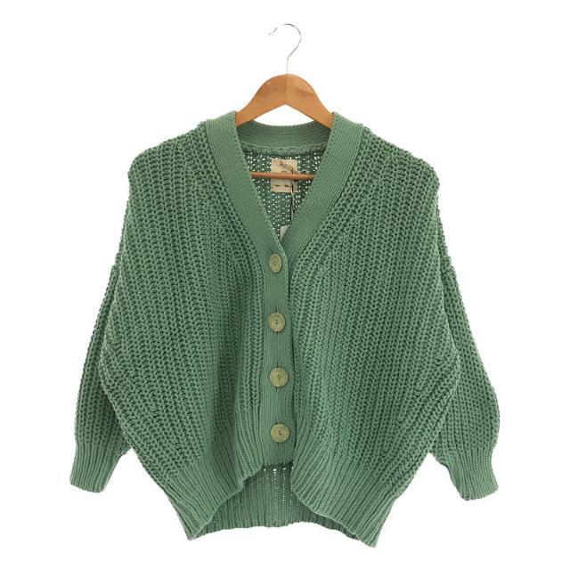 Ron Herman(ロンハーマン)の【新品】  Ron Herman / ロンハーマン | × babaa Chunky Cotton Cardigan コットンカーディガン | ミント | レディース レディースのトップス(カーディガン)の商品写真