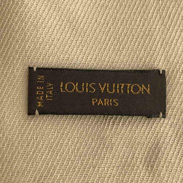 LOUIS VUITTON(ルイヴィトン)のLouis Vuitton / ルイヴィトン | モノグラム フリンジ ショール ストール | グレー レディースのファッション小物(ストール/パシュミナ)の商品写真