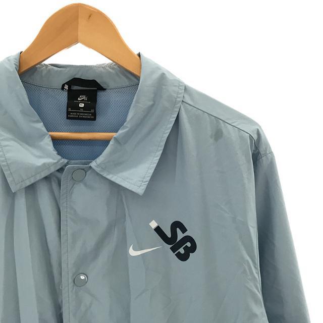 NIKE / ナイキ | SB バック プリント シールド コーチ ジャケット | XL | ライトブルー | メンズ