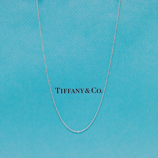 美品★ティファニー ネックレス チェーン シルバー 40㎝ Tiffany&Co