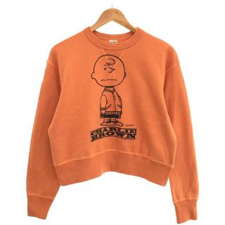 バズリクソンズ 日本製 スヌーピー SNOOPY コットン BR13242 ジャケット 40 オレンジ系 Buzz Rickson's PEANUTS ピーナッツ ブルゾン 東洋エンタープライズ メンズ  【231110】