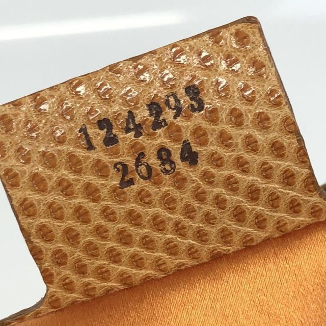 GUCCI グッチ バンブーハンドル ハンドバッグ オレンジ ブランド
