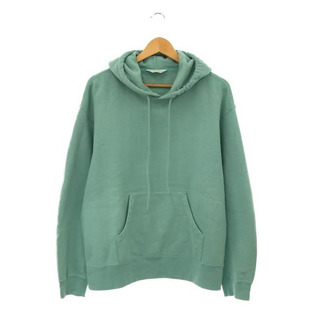 UNUSED / アンユーズド | sweat hoodie コットン スウェット フーディ プルオーバー パーカー | 1 | ブルーグリーン | メンズ