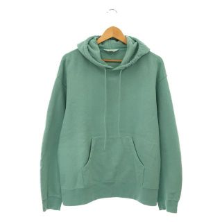 アンユーズド(UNUSED)のUNUSED / アンユーズド | sweat hoodie コットン スウェット フーディ プルオーバー パーカー | 1 | ブルーグリーン | メンズ(スウェット)