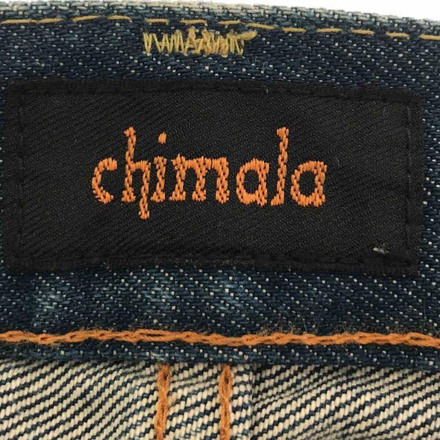 chimala(チマラ)のchimala / チマラ | ダメージ加工 カットオフ セルビッチ デニム パンツ | 32 | インディゴ | メンズ メンズのパンツ(その他)の商品写真