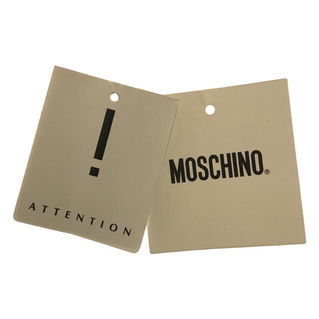 MOSCHINO(モスキーノ)のMOSCHINO / モスキーノ | シルク 100% 総柄 プリント テープ 装飾 スカート | 38 | ライトピンク | レディース レディースのスカート(ひざ丈スカート)の商品写真