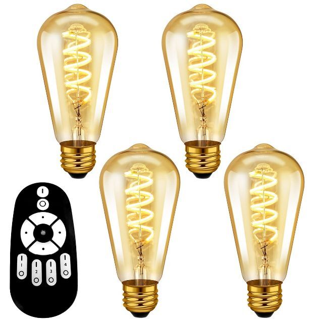 【特価商品】ANWIO LED電球 4個セット エジソンランプ E26口金 30