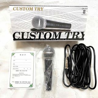 CUSTOMTRY カスタムトライ ダイナミックマイク XLR CM-2000(マイク)