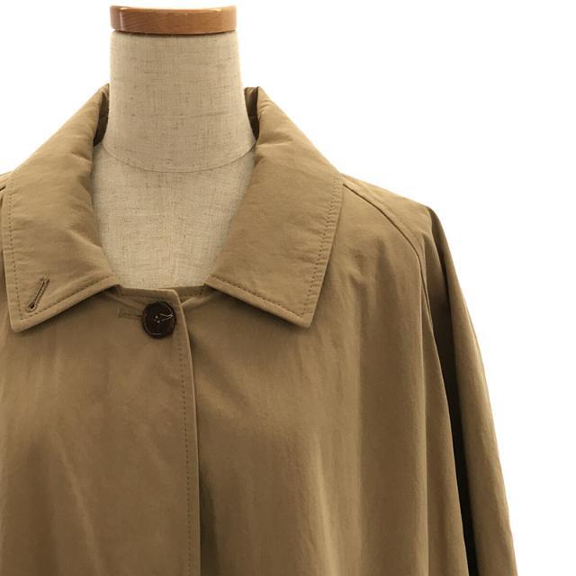 【美品】  VETEMENTS / ヴェトモン | Reversible Scarf Trench Coat リバーシブル ビッグシルエット フリンジ スカーフ ドッキング トレンチ コート | S | beige | レディース