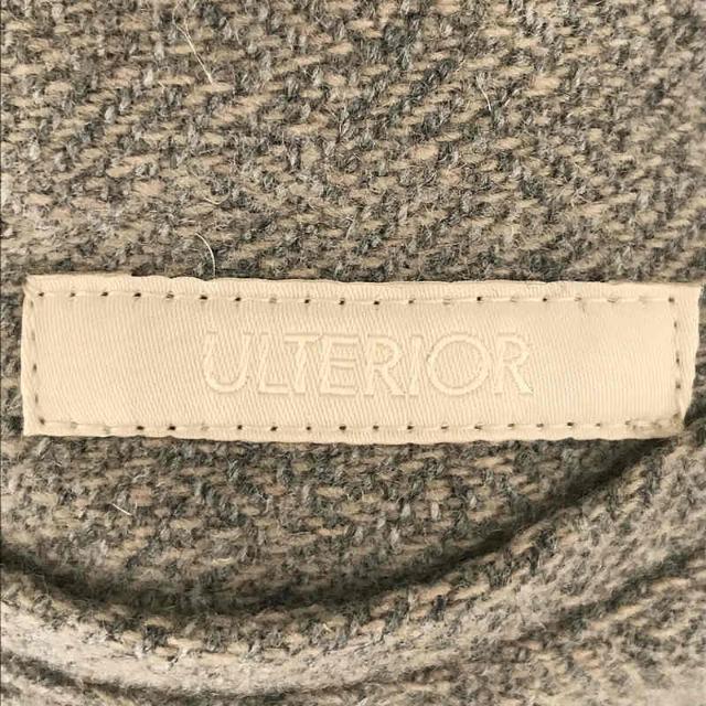 ULTERIOR / アルテリア | RUNDOM BUSKET TWEED/OC TWILL RV HOODED COAT SUMI/BLACK  ツイード / ツイル リバーシブル フーデッド コート | 4 | スミ ブラック | メンズ メンズのジャケット/アウター(その他)の商品写真