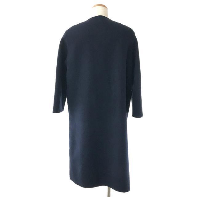 HARRISS GRACE カシミヤリバーシブル ノーカラーコート(ボタン HARRISS GRACE カシミヤリバーシブル ノーカラーコート(ボタン