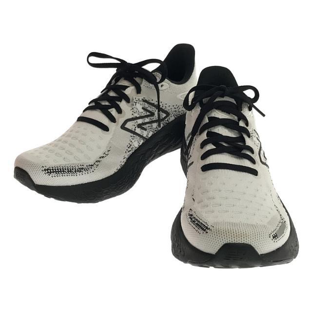 【美品】  New Balance / ニューバランス | M1080X12 Fresh Foam X 1080 v12 フレッシュフォーム テンエイティ ローカットスニーカー 箱付き | 25 | WHITE/BLK | メンズ