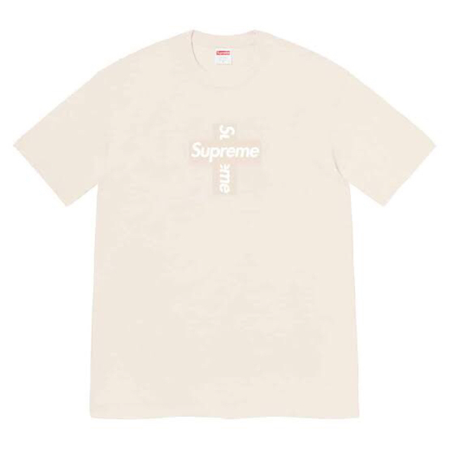 Supreme Cross Box Logo Tee Olive L