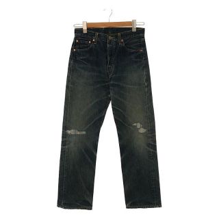 リーバイス(Levi's)のLevi's / リーバイス | 1990s | 90s VINTAGE ヴィンテージ USA製 501 ダメージ リペア ストレート デニム パンツ | W30 L34 | インディゴ | メンズ(その他)