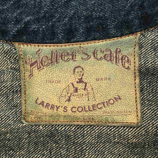 HELLER'S CAFE ヘラーズカフェ Nonpareil Browse Vintage ヴィンテージ 加工 シンチバック デニム  ジャケット WAREHOUSE 38 インディゴ メンズの通販 by KLDラクマ店※通常3営業日以内で発送｜ラクマ