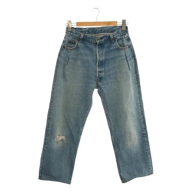 Levi's(リーバイス)のLevi's / リーバイス | AUTHORIZED VINTAGE オーソライズドヴィンテージ リメイク タック デニム パンツ | 30 | インディゴ | メンズ メンズのパンツ(その他)の商品写真