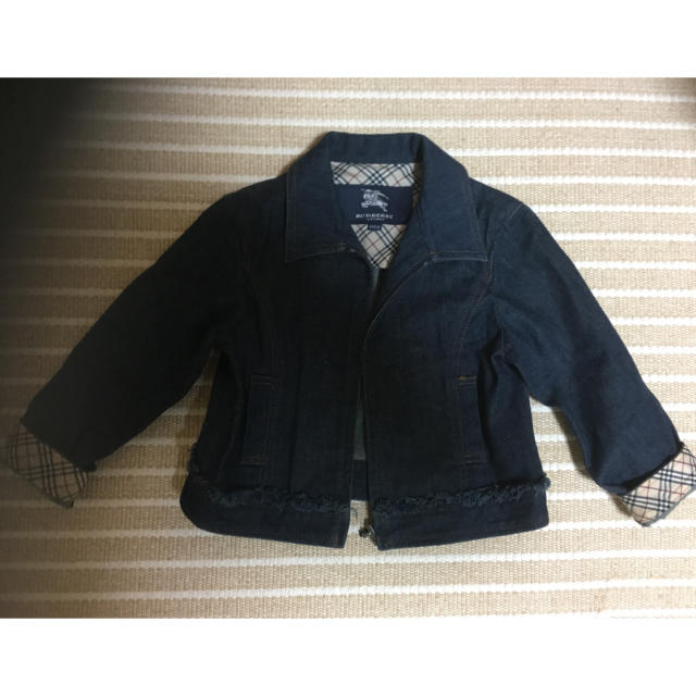 BURBERRY(バーバリー)のバーバリーデニムジャケット  100センチ キッズ/ベビー/マタニティのキッズ服男の子用(90cm~)(ジャケット/上着)の商品写真