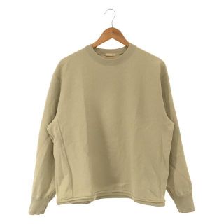 ULTERIOR / アルテリア | DRY FEEL SILKY TERRY CUT-OFF SWEAT カットオフ スウェット ドライフィールシルキーテリー  トレーナー | L | FLAX | メンズ(スウェット)