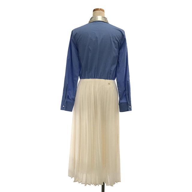 美品】 MUVEIL / ミュベール | パール ボタン 襟 装飾 ティアード