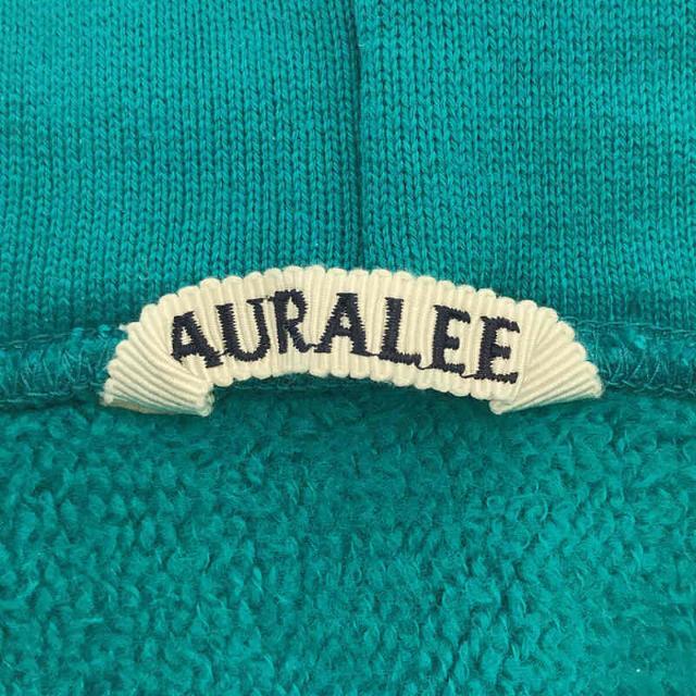 【美品】 AURALEE / オーラリー | 2022AW | HIGH COUNT HEAVY SWEAT P/O PARKA ピマコットン ヘビー  スウェット プルオーバー パーカー フーディ | 4 | TEAL GREEN | メンズ