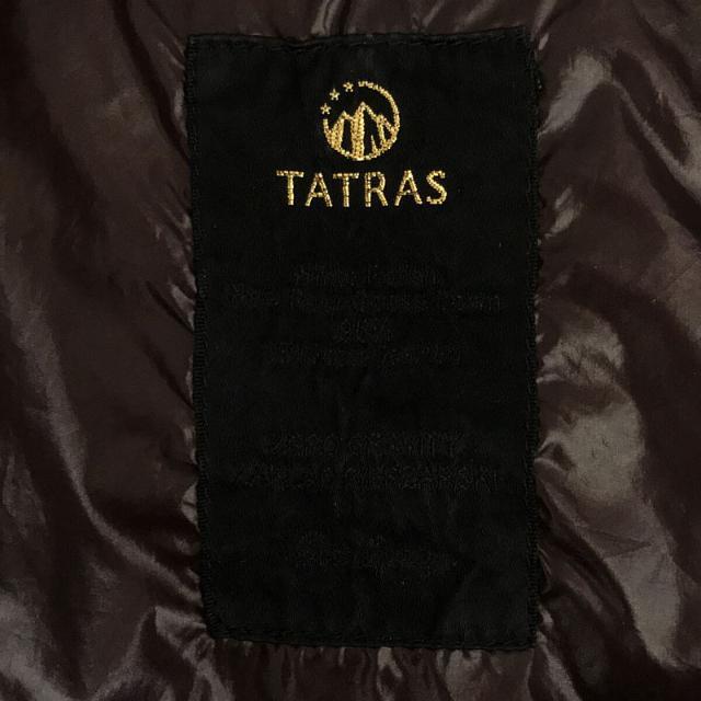 TATRAS(タトラス)のTATRAS / タトラス | スナップボタン ダウンコート LTA-4144-11 | 1 | ダークブラウン | レディース レディースのジャケット/アウター(その他)の商品写真