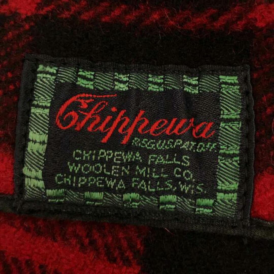 CHIPPEWA / チペワ | 1950s | 50s ～ VINTAGE ヴィンテージ バッファロー チェック ウール シャツ ジャケット | レッド / ブラック | メンズ 5