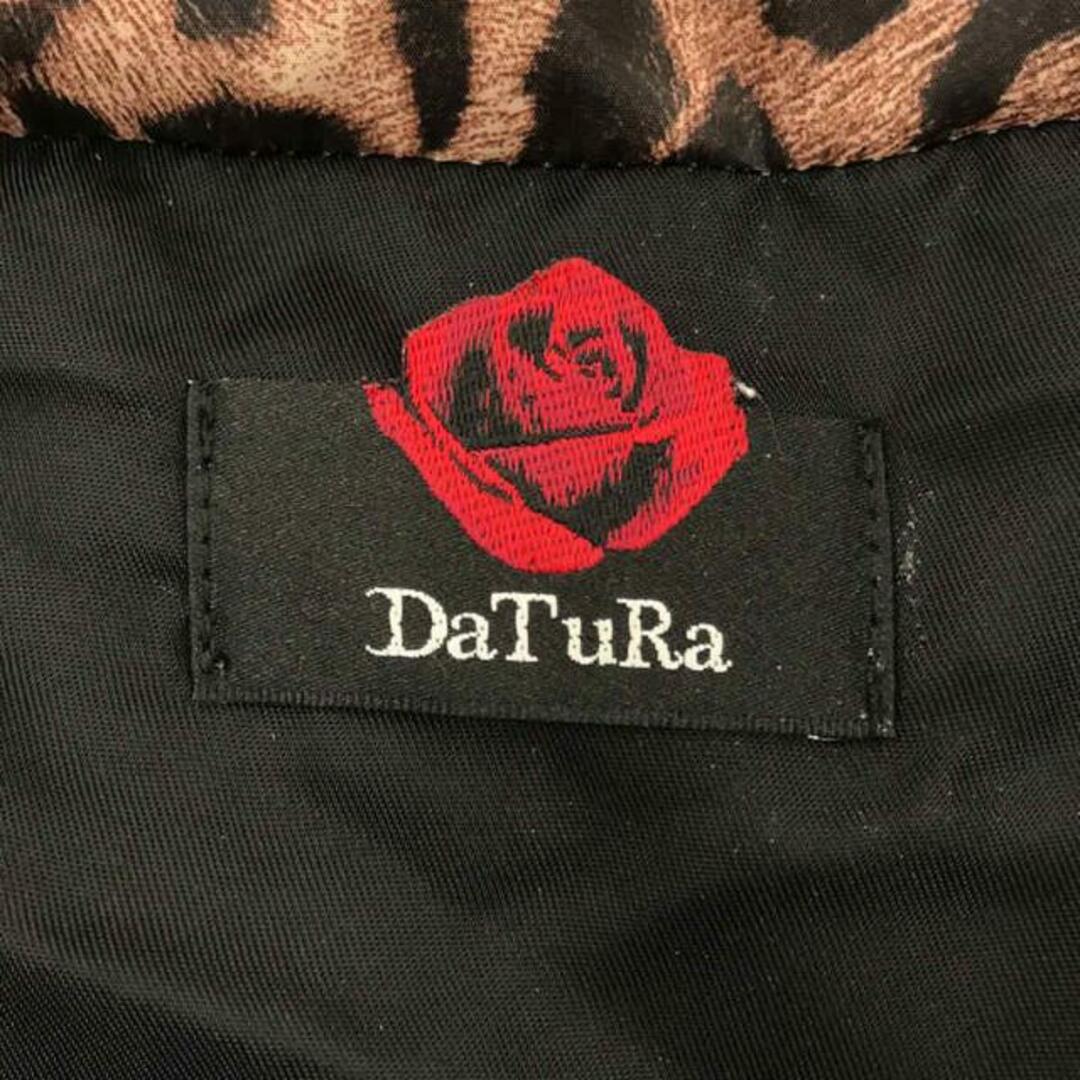 DaTuRa / ダチュラ | レオパード 転写 プリント 中綿 ジャケット | F | ブラウン | レディース レディースのジャケット/アウター(その他)の商品写真