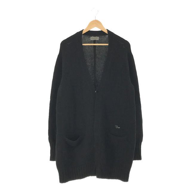 ヨウジヤマモト　ロングカーデ　ワンポイント　黒　yohji