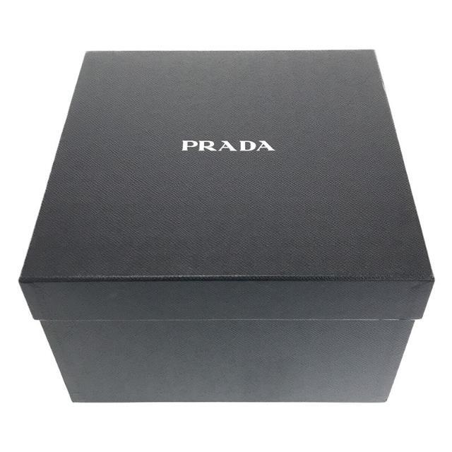 PRADA(プラダ)の【新品】  PRADA / プラダ | 箱有 1HC137 イタリア製 トライアングルプレート ナイロン バケットハット 帽子 | M | ベージュ | レディース レディースの帽子(その他)の商品写真