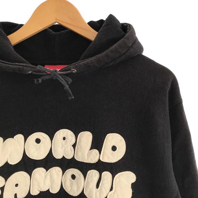 シュプリーム　supreme パーカー　WORLD famous