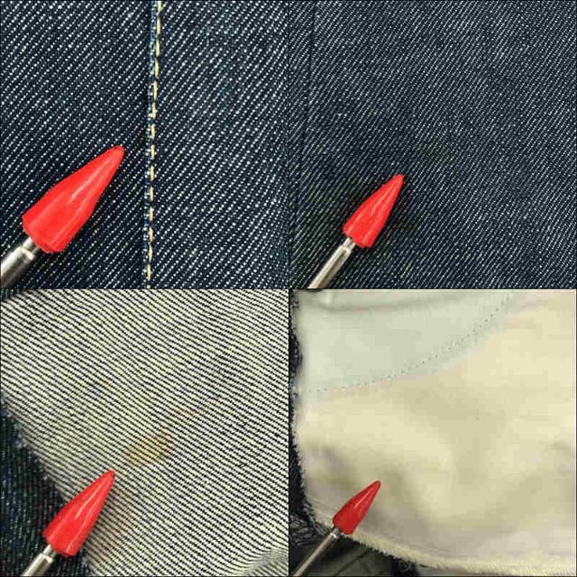 Levi's(リーバイス)の【美品】  Levi's / リーバイス | チュニジア製 ユーロ 立体裁断 隠しリベット シンチバック デニム ワイド ロング スカート | XS | インディゴ | レディース レディースのスカート(ロングスカート)の商品写真