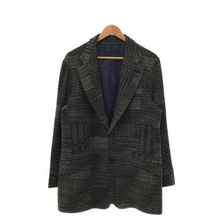 ニードルス(Needles)の【美品】  Needles / ニードルス | 2021AW 2B Jacket-W/N Multi Pattern Jq/ ジャガード 総刺繍 ツイード ウール シングル ブレスト テーラード ジャケット | S | グレー | メンズ(その他)