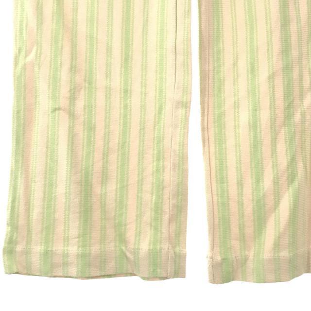 6 (ROKU) - 6(ROKU) / ロク | COTTON STRIPE GOME PANTS 6 (ROKU) - 6(ROKU) / ロク | COTTON STRIPE GOME PANTS