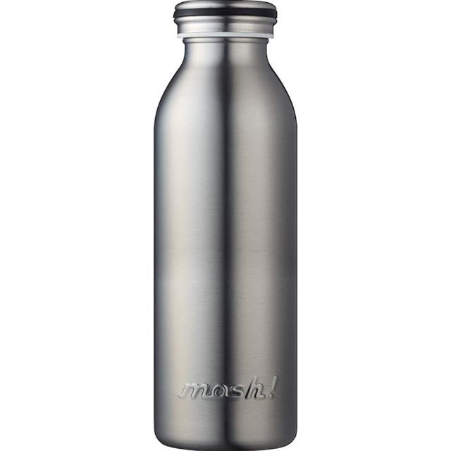 【色: シルバー】水筒 真空断熱 スクリュー式 マグ ボトル 0.45L シルバ