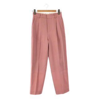 ロク(6 (ROKU))の【新品】  6(ROKU) / ロク | KARSEY PANTS センタープレス タックパンツ pink | 38 | ピンク | レディース(その他)