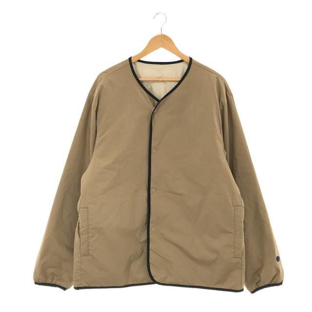 【美品】  nanamica / ナナミカ | Reversible Down Cardigan SUAF192 リバーシブルダウンカーディガン ジャケット | XL | ベージュ | メンズ