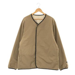 ナナミカ(nanamica)の【美品】  nanamica / ナナミカ | Reversible Down Cardigan SUAF192 リバーシブルダウンカーディガン ジャケット | XL | ベージュ | メンズ(その他)