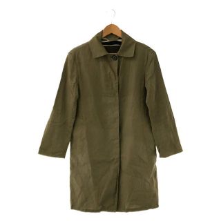 白 フリル付 新品MACKINTOSH マッキントッシュリネンハリントン