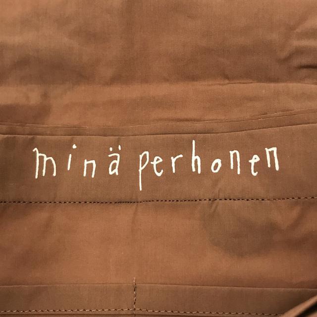mina perhonen(ミナペルホネン)の【新品】  mina perhonen / ミナペルホネン | 2020AW | vapor papier bag ハンドバッグ | ベージュ | レディース レディースのバッグ(ハンドバッグ)の商品写真