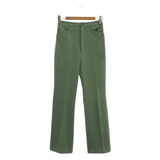 ロク(6 (ROKU))の6(ROKU) / ロク | JERSEY BOOT CUT PANTS ジャージブーツカットパンツ green | 38 | グリーン | レディース(その他)