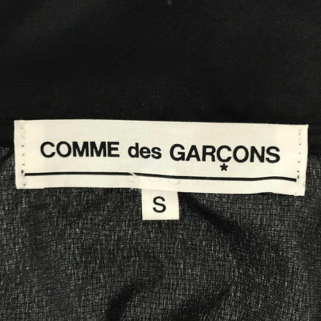 【美品】  COMME des GARCONS / コムデギャルソン | 2020SS / AD2020 ORLANDO オルランド ポリエステル バックプリント ロゴ フルジップ ジャケット | S | ブラック | レディース 5