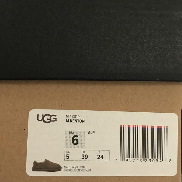 【新品】 UGG / アグ | KENTON ケントン スエードシューズ スリッポン 箱付き | 24 | ブラック | レディース