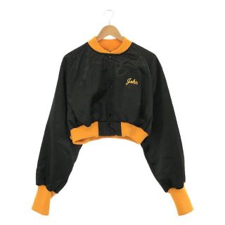 ナナナナサーカ(77CIRCA)の【美品】  77 circa / ナナナナサーカ | BEAMS 取扱い Short Award JK リメイク アワード ジャケット ブルゾン | F | ブラック/オレンジ | レディース(その他)