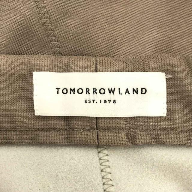 TOMORROWLAND(トゥモローランド)の【美品】  TOMORROWLAND / トゥモローランド | テンセル キュプラ ボタンレス サイドスリット ロング カーディガン | 36 | グレー | レディース レディースのトップス(カーディガン)の商品写真