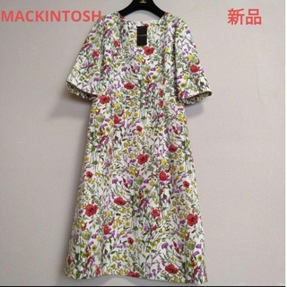 【新品未使用タグ付き】MACKINTOSH  LONDON ボタニカル ドレス