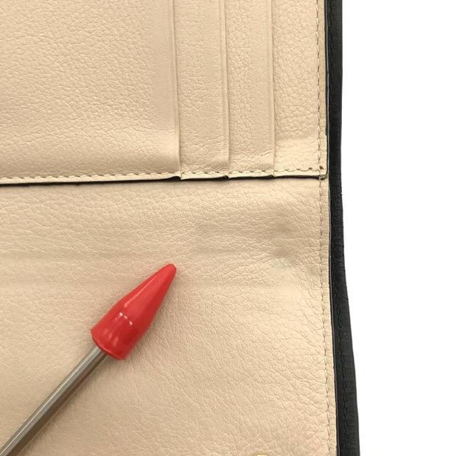 LOEWE / ロエベ | レザー ミニウォレット 折り財布 箱付き | アイボリー | レディース
